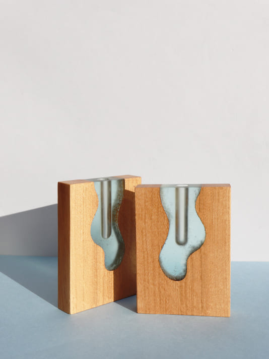 Vase Soliflore Décoration Intérieure Inspiré des Abysses - Elementti