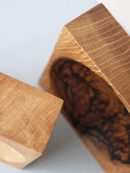 Vide-Poche Design Inspiré des Éléments - Bois & Foudre