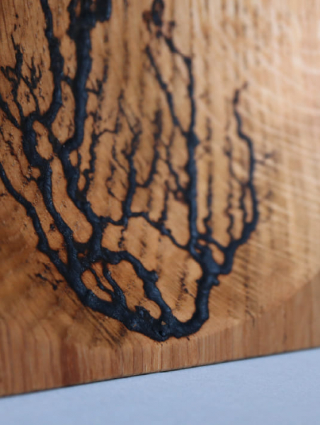 Vide-Poche Design Inspiré des Éléments - Bois & Foudre