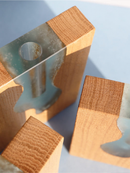 Vase Soliflore Décoration Intérieure Inspiré des Abysses - Elementti