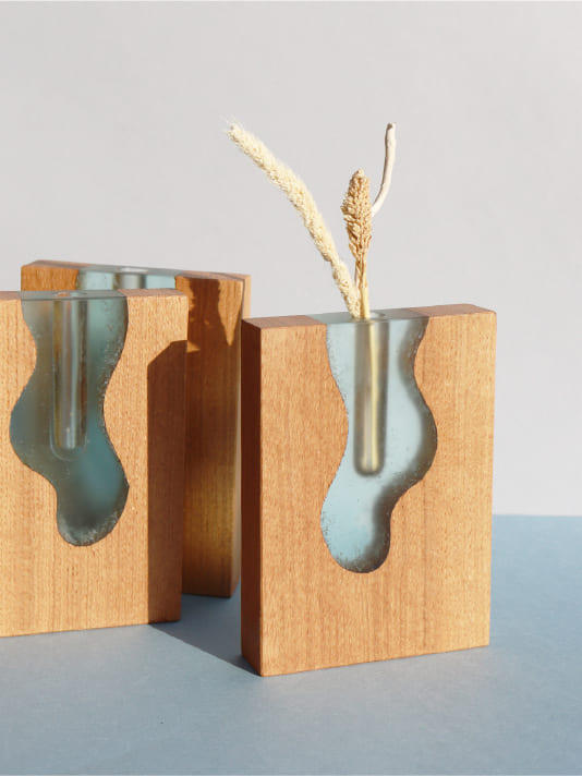 Vase Soliflore Décoration Intérieure Inspiré des Abysses - Elementti