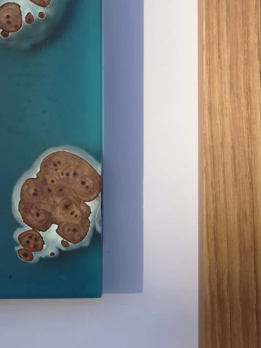 Tableau résine Océan | Décoration Murale Artisanale Design