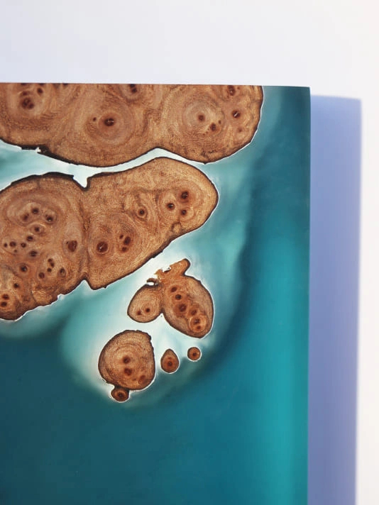 Tableau résine Océan | Décoration Murale Artisanale Design