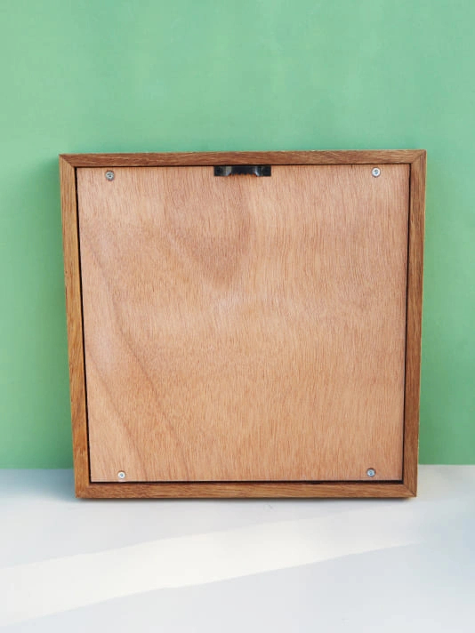 Tableau résine Feuilles Naturelles | Décoration Murale Végétale