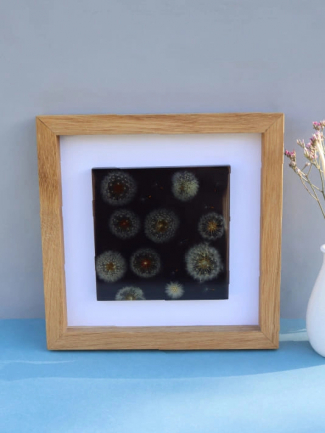 Tableau Décoration Murale Design Bord de Mer effet Bulles d'air