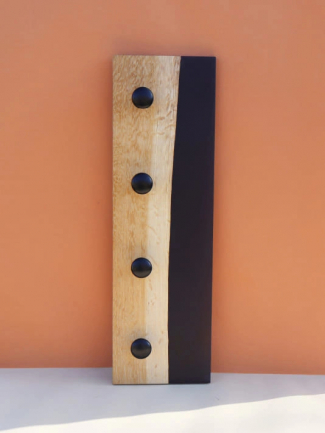 Porte-manteaux Fumée Chêne