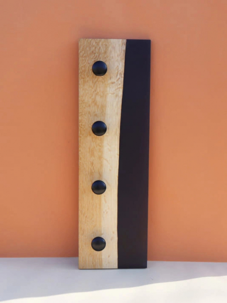 Porte-manteaux Fumée Chêne