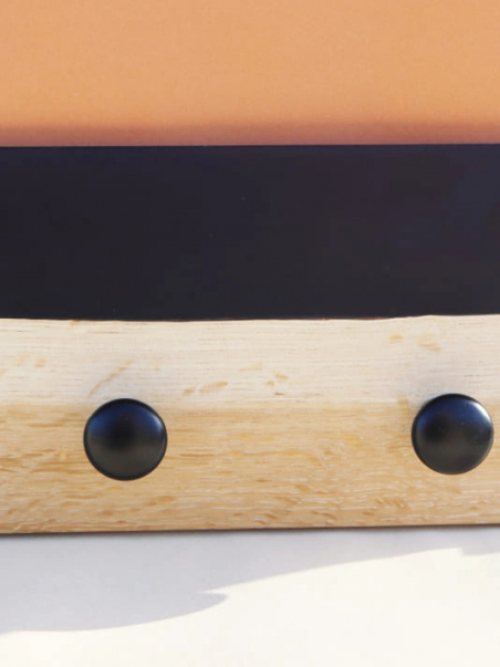 Porte-manteaux Fumée Chêne