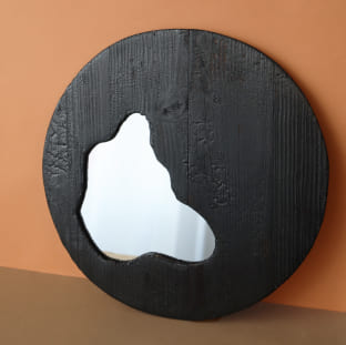 Décoration en bois et résine époxy inspirée par la nature